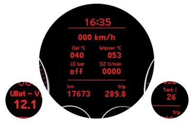 Produktbild von Original Kufatec E-MFA Interface viele Messwerte MFA für VW Scirocco III / Eos