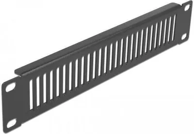 Image de DELOCK 10" Netzwerkschrank Panel mit Lüftungsschlitzen 1 HE