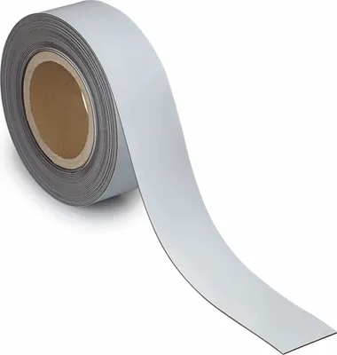 Produktbild von Kennzeichnungsband magnetisch 10m x 5cm weiß Packung mit 10 Stück