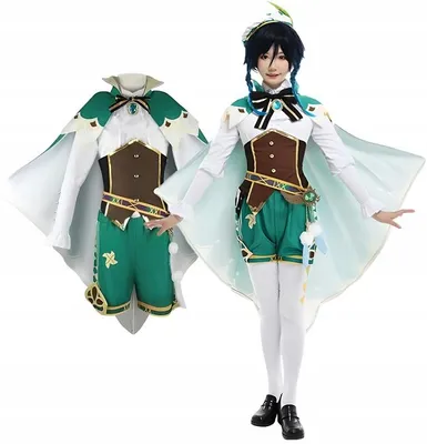 Produktbild von Hopki Cosplay Kostüm Venti Genshin Impact Anime
