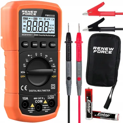 Zdjęcie produktu dla Cyfrowy Miernik Prądu Pm82335