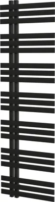 Produktbild von Schulte Badheizkörper IGNIS, 160x50 cm, Schwarz, seitlich versetzter Mittelanschluss, ohne Heizstab