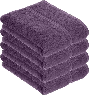 Produktbild von 4er Pack Duschtuch Belief von der Marke Vossen 67 x 140 cm