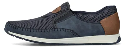 Produktbild von Rieker Herren Mokassins 1195414 Farbe: Blau Größe: 47