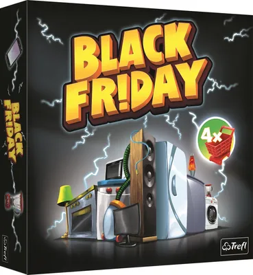 Zdjęcie produktu dla TREFL Black Friday Planszowa  Gra Rodzinna Towarzyska 10+
