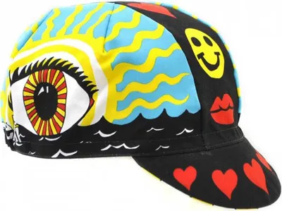 Produktbild von Cinelli Eye Of The Storm Kappe Mehrfarbig  Mann Mehrfarbig One Size