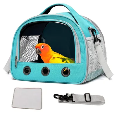 Produktbild von Transporttasche für Katzen und Hunde, Tragetasche für Haustiere 30 * 27 * 21 CM