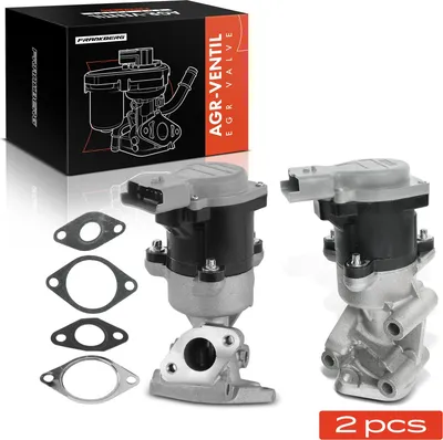 Image de Frankberg 2x Valve AGR Gauche Droit pour Citroën C5 C6 Peugeot 407 Land Rover 2.7L