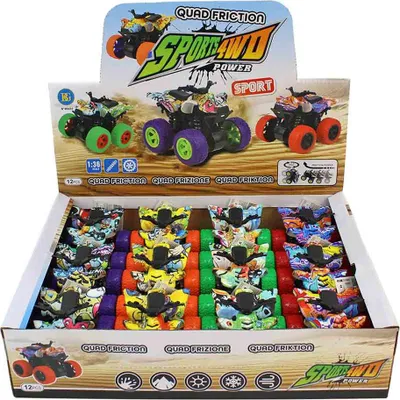 Produktbild von Mini Quad Spielzeug Fahrzeuge im Display