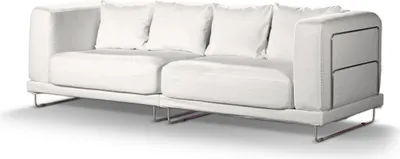 Produktbild von Dekoria Bezug für Tylösand 3-Sitzer Sofa nicht ausklappbar, weiss, Bezug für Tylösand 3-Sitzer