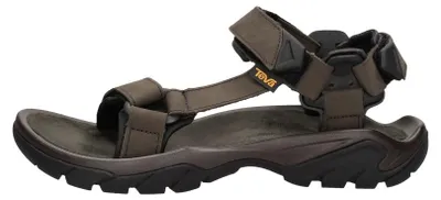 Image de TEVA Terra Fi 5 Universal Leather  Sandalen - Donkerbruin - Maat 42
