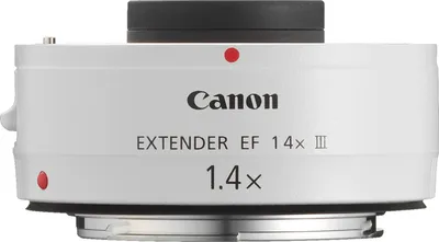 Immagine prodotto di Canon Extender EF 1.4x III Moltiplicatore di focale Bianco