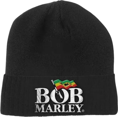 Produktbild von Bob Marley Mütze Logo Black