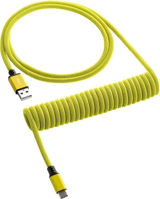 Produktbild von Cablemod CM-CKCA-CY-KY150KY-R, 1,5 m, USB A, USB C, Gelb
