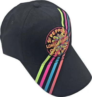 Obrázok produktu pre The Beatles - Baseball Cap Stripes for Men/Ladies Uni RO6386 (One Size) (Black)