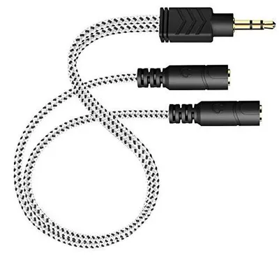 Zdjęcie produktu dla Rozdzielacz słuchawkowy 3 5 mm jack y adapter audio stereo dla dwojga
