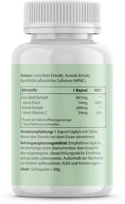 Produktbild von Biotanicals Eisen+ Kapseln 120 St