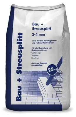 Produktbild von Bau & Streusplitt 2-4 mm 25 kg