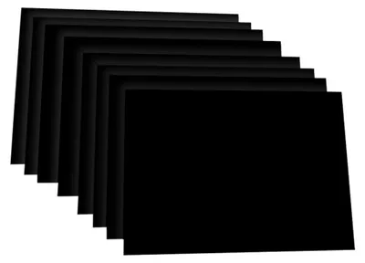 Farbpapier Schwarz A4 130 g/m² 100 Blatt Bastelpapier