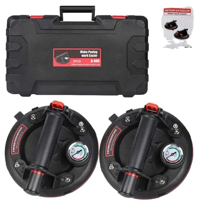Immagine prodotto di Ventose a vuoto, diametro 20 cm, portata 200 kg, 1 set