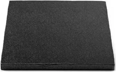 Produktbild von Rechteckiger Tortenboden Schwarz 30x30cm
