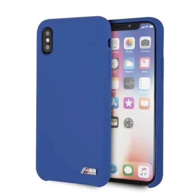 Zdjęcie produktu dla Etui BMW do iPhone X/XS niebieski Silicone M