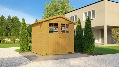 Produktbild von Blackmount 316 Gr.1, lasiert, 19 mm B x T x H 240 x 171 x 221