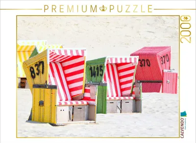 Produktbild von CALVENDO Puzzle Strand 2000 Teile Puzzle quer | 2000 Teile Lege-Größe 90x67cm Foto-Puzzle für glückliche Stunden