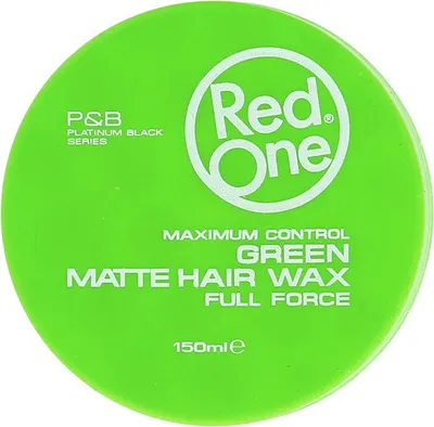 Zdjęcie produktu dla Red One Green Matte Hair Wax Full Force Maximum Control 3er Pack 150 ml
