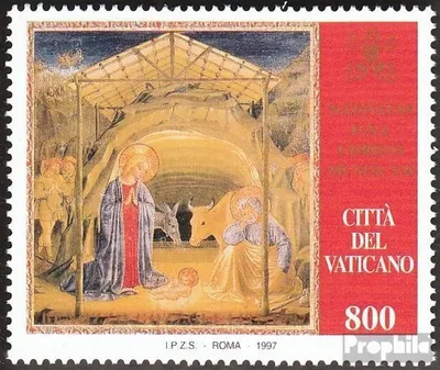 Produktbild von Briefmarken Vatikanstadt 1997 Mi 1233 (kompl.Ausg.) postfrisch Weihnachten