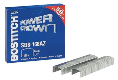 Image de Bostitch - Staples Bostitch B8 acier 6mm | PAK A 1050 pièces | 10 pièces