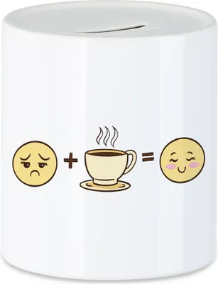 Produktbild von Kaffee Spardose Life Coffee Kaffee Kaffeeliebhaber Leben Morgens Chef Latte Cappuccino Coffeelover Frühstück