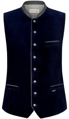 Produktbild von Stockerpoint Herren Trachtenweste Lorenzo I Größen 46-64 I Traditionelle & hochw