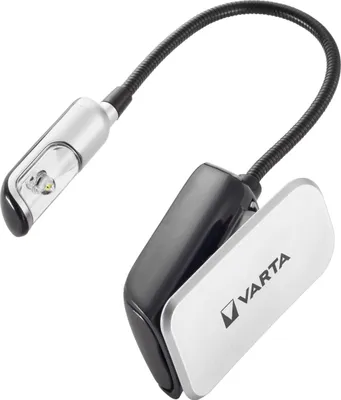 A VARTA LED Book Light is shown against a white background.