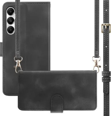 Productafbeelding van imoshion Bookcase met koord voor de Samsung Galaxy A55 - Zwart