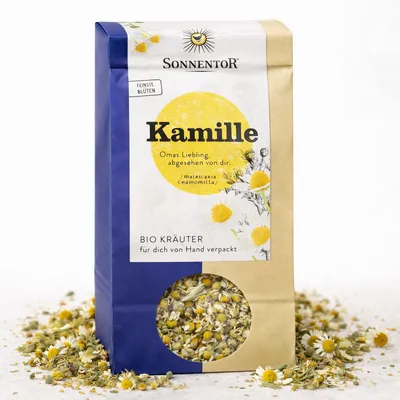 Produktbild von Sonnentor 00206, Kräutertee, 50 g, Kamille, 1 Stück(e)