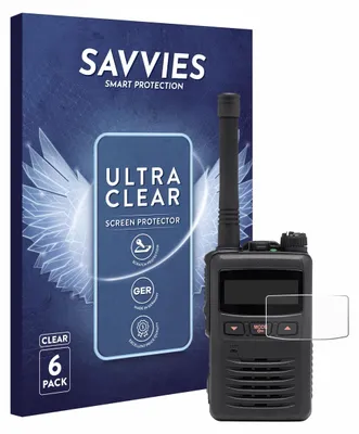 Produktbild von 6x Für Motorola EVX S24 Schutzfolie Savvies Displayschutz Display Schutz Folie Klar Transparent