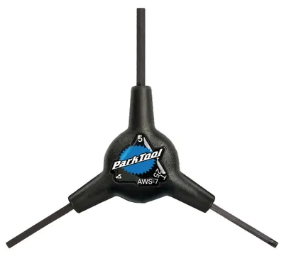 Produktbild von Park Tool Aws-7 3-way Hex And Torx Compatible Wrench Werkzeug Schwarz  Schwarz One Size