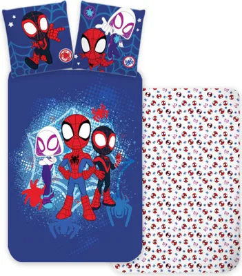 Obrázek produktu pro Dětské povlečení Spiderman City Adventures, 100 x 135 cm