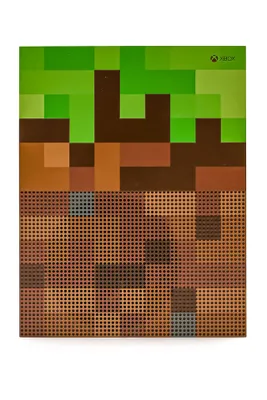 Produktbild von Microsoft Xbox One S - 1TB Minecraft Limited Edition Minecraft grün/braun