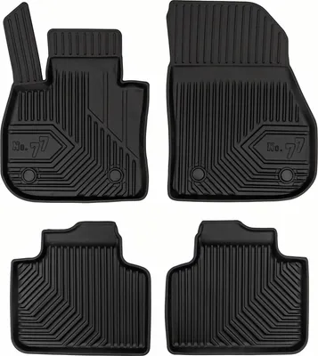 Image de Tapis de Sol de Voiture No.77 pour BMW X1 U11 2022-2025 sauf PHEW TPE Noir 3Pcs