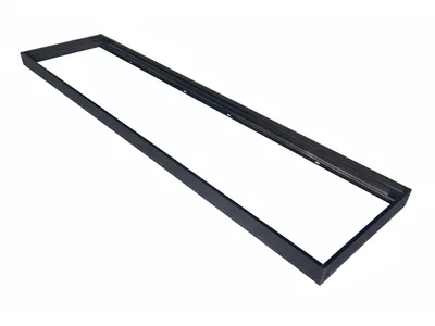 Produktbild von KOLORENO Rahmen für LED-Panel - Panel Rahmen - 120x30cm, Aluminium - Schwarz
