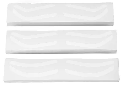 Produktbild von 150 Blatt Augenbrauen-Airbrush-Aufkleber-Schablone, Einweg-Formungsschablone, Tönung für alle Gesichtsformen und -größen