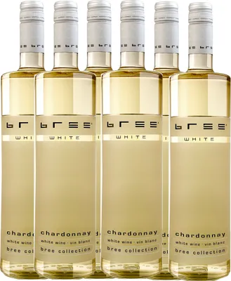 Produktbild von Bree Chardonnay halbtrocken Weißwein | 12 % vol | 6 x 0,75 l