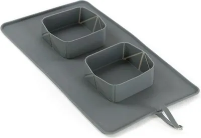 Produktbild von PROCYON Rollbarer Silikon-Doppelnapf