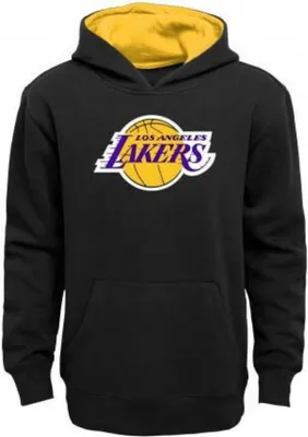 Produktbild von Outerstuff Prime Pullover NBA Junior Hoodie, Los Angeles Lakers, pre chlapcov, čierna, veľkosť: XL, 18-20 rokov