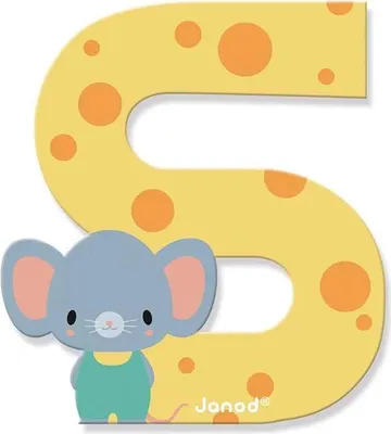 Immagine prodotto di Janod Lettera S Pure Multicolore 3-6 Anni Multicolore 3-6 Anni