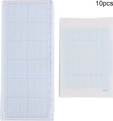 Produktbild von Nähwerkzeug, Strickmaschinen-Zubehör, Stiche, Rasterpapier, Nylon-Reed-Maschinen für Lochkarten, Kinderhand-DIY