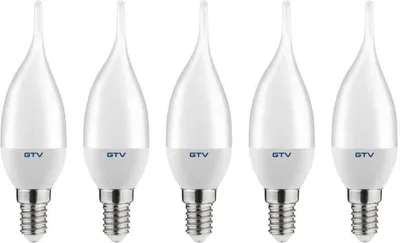 Produktbild von 6w LED Leuchtmittel Flamme C35T|E14|Warmweiß|520 Lumen