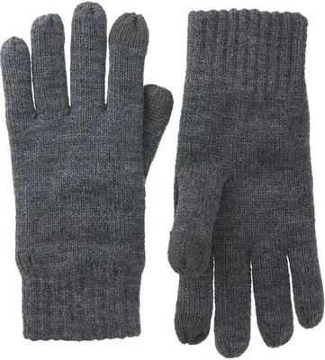 Produktbild von CHPN - Handschuhe - Handschuh - Handschuhe - Grau - Einheitsgröße - Winterhandschuh - Winteraccessoire - Kalte Hände - Winter - Auch für Kinder - Acryl